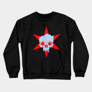 Chicago Proper Star 'EL" Map Skull Crewneck Sweatshirt